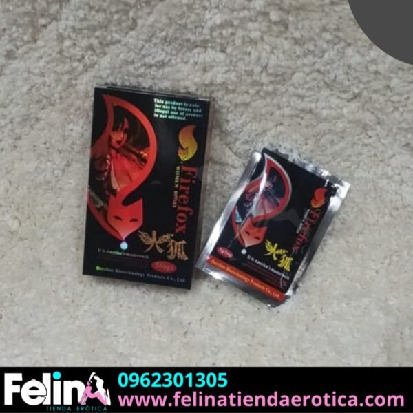 Fire Fox Polvo Excitador Femenino - Felina Sex shop Tienda Erotica Ecuador (2)