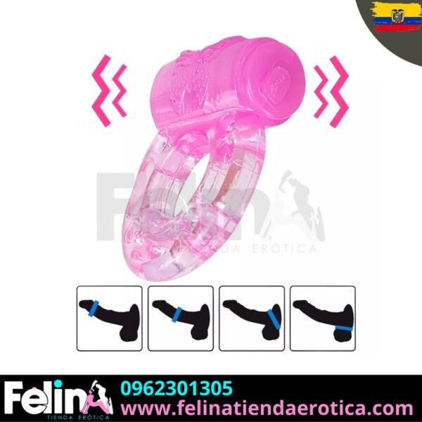 Anillo Vibrador Basico - Felina Sex Shop Tienda Erotica Ecuador (2)