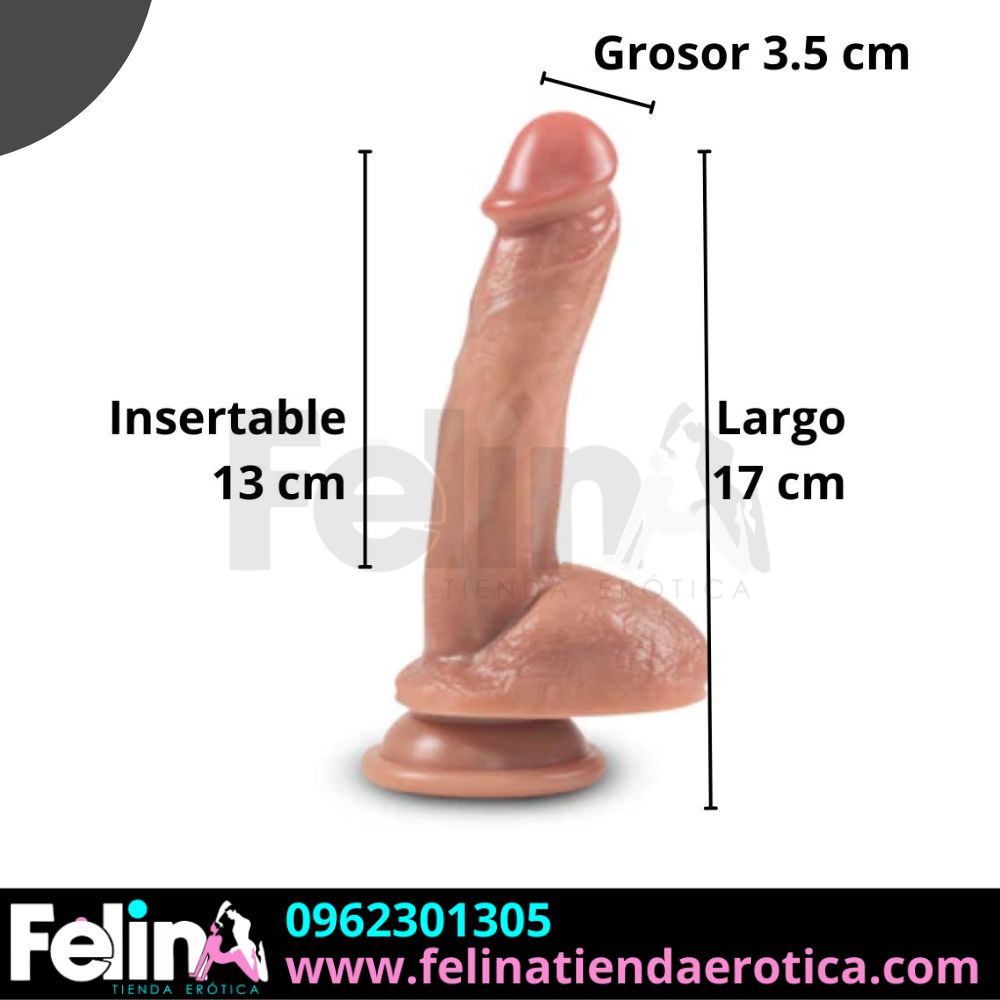 Consolador Dager Ultra Realista - Felina Sex Shop Tienda Erotica Ecuador 0