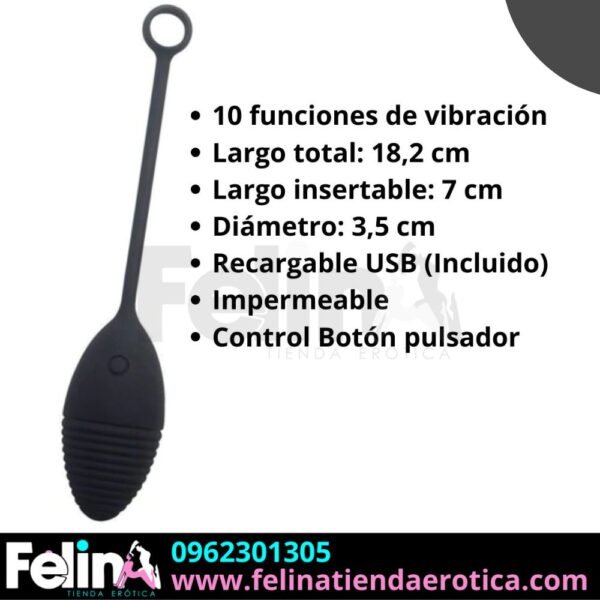 Huevo Vibrador Gerard - Felina Sex shop Tienda Erotica Ecuador (2)