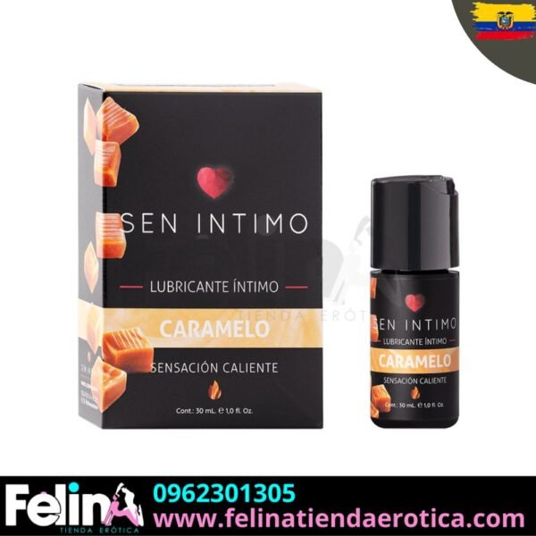 Lubricante Caliente Caramelo 30 ml - Felina Sex Shop Tienda Erotica Ecuador (2)