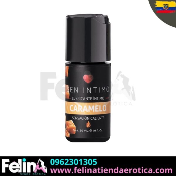 Lubricante Caliente Caramelo 30 ml - Felina Sex Shop Tienda Erotica Ecuador (3)