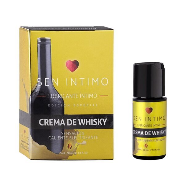 Lubricante Electrizante Crema de Whisky 30 ml - Felina Sex Shop Tienda Erotica Ecuador