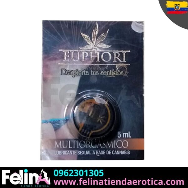 Lubricante Multiorgasmico Euphori - Felina Sex Shop Tienda Erotica Ecuador