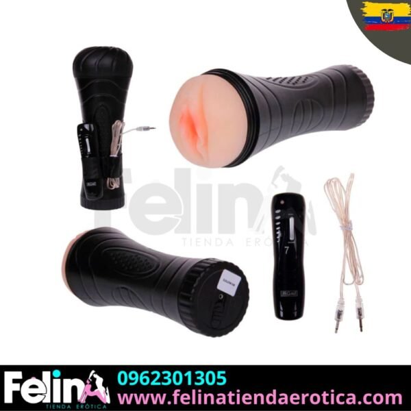 Masturbador Ninfa con Vibración - Felina Sex Shop Tienda Erotica Ecuador (4)