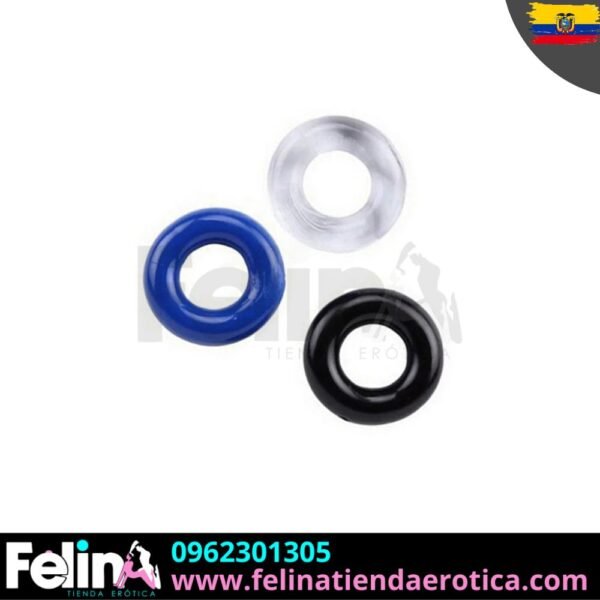 Set Anillos Retardantes - Felina Sex Shop Tienda Erotica Ecuador (2)