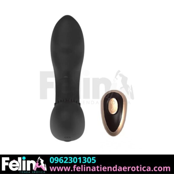 Vibrador Prostatico Meyer con Control - Felina Sex Shop Tienda Erotica Ecuador