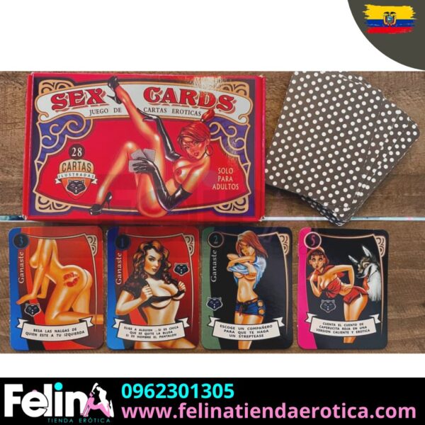 Cartas Eróticas Juego Erótico - Felina Sex Shop Tienda Erotica Ecuador (4)