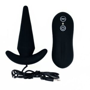 Plug Anal Vibrador Bakary Negro - Felina Sex Shop Tienda Erotica Ecuador (1)