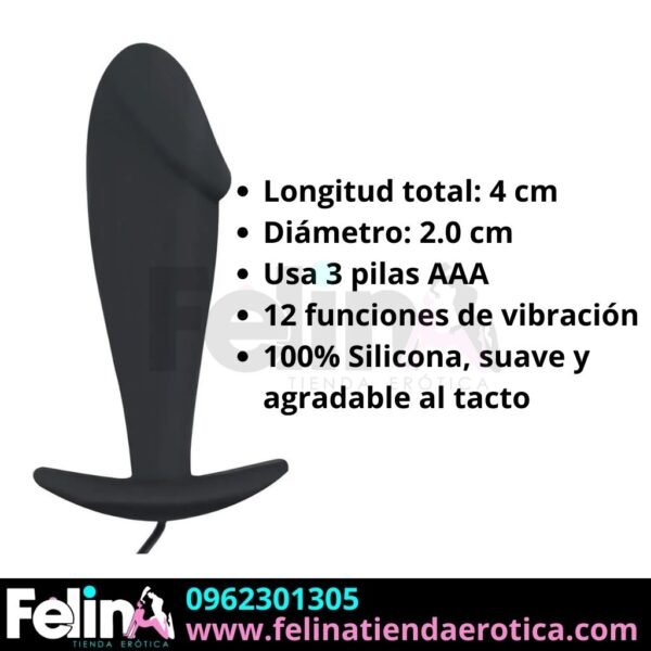 Vibrador Anal Kifa - Felina Sex shop Tienda Erotica Ecuador (3)