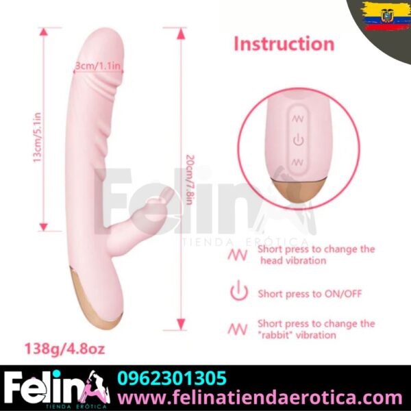 Vibrador Flexible Rod - Felina Sex Shop Tienda Erotica Ecuador (3)