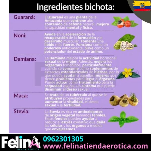 Bichota Excitador Femenino - Felina Tienda Erotica Sex Shop Ecuador (2)