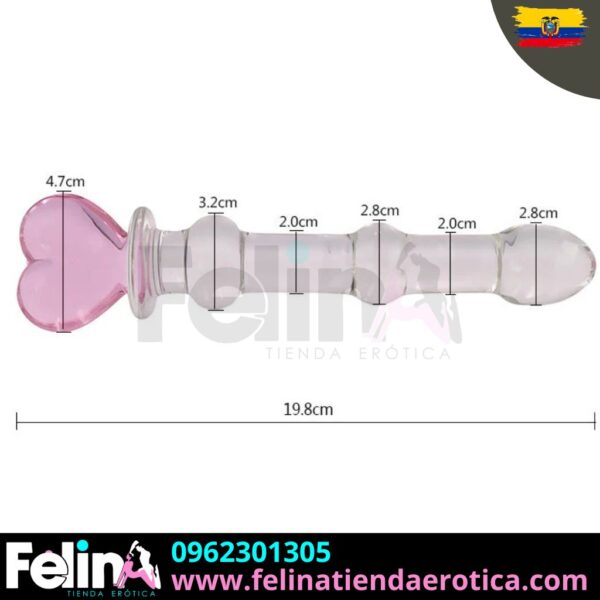 Dildo Consolador Heart - Felina Sex Shop TIenda Erotica Ecuador (2)