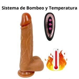 Vibrador Franco 15 cm - Temperatura Control Remoto